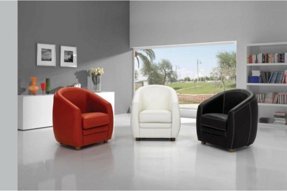 כורסא עיצובית דגם APOLINE תוצרת איטליה