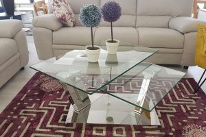 שולחן סלון מלבן כפול נרוסטה 917