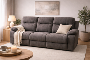 ספה תלת CHICAGO כולל רקליינרים